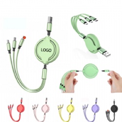 Retractable 3-In-1 Charging Cable