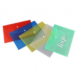 Transparent File Bag Documents Storage Bag for School Office