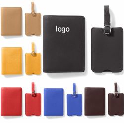 Travel Luggage Tag And Passport Bag Set